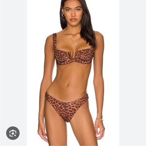 Monday Swimwear: Clovelly Top and Byron Bottom- dark Jaguar